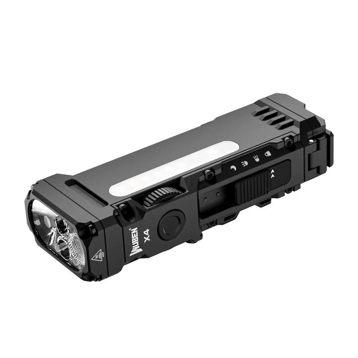 WUBEN X4 ブラック Wuben X4 – Lanterna Compacta Multifuncional